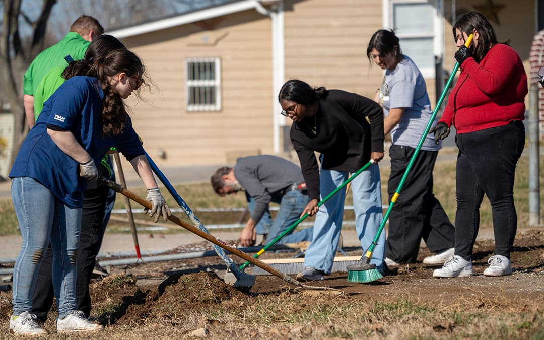 Volunteers at United Way of Greater Nashville's Community Day of Action in Robertson County