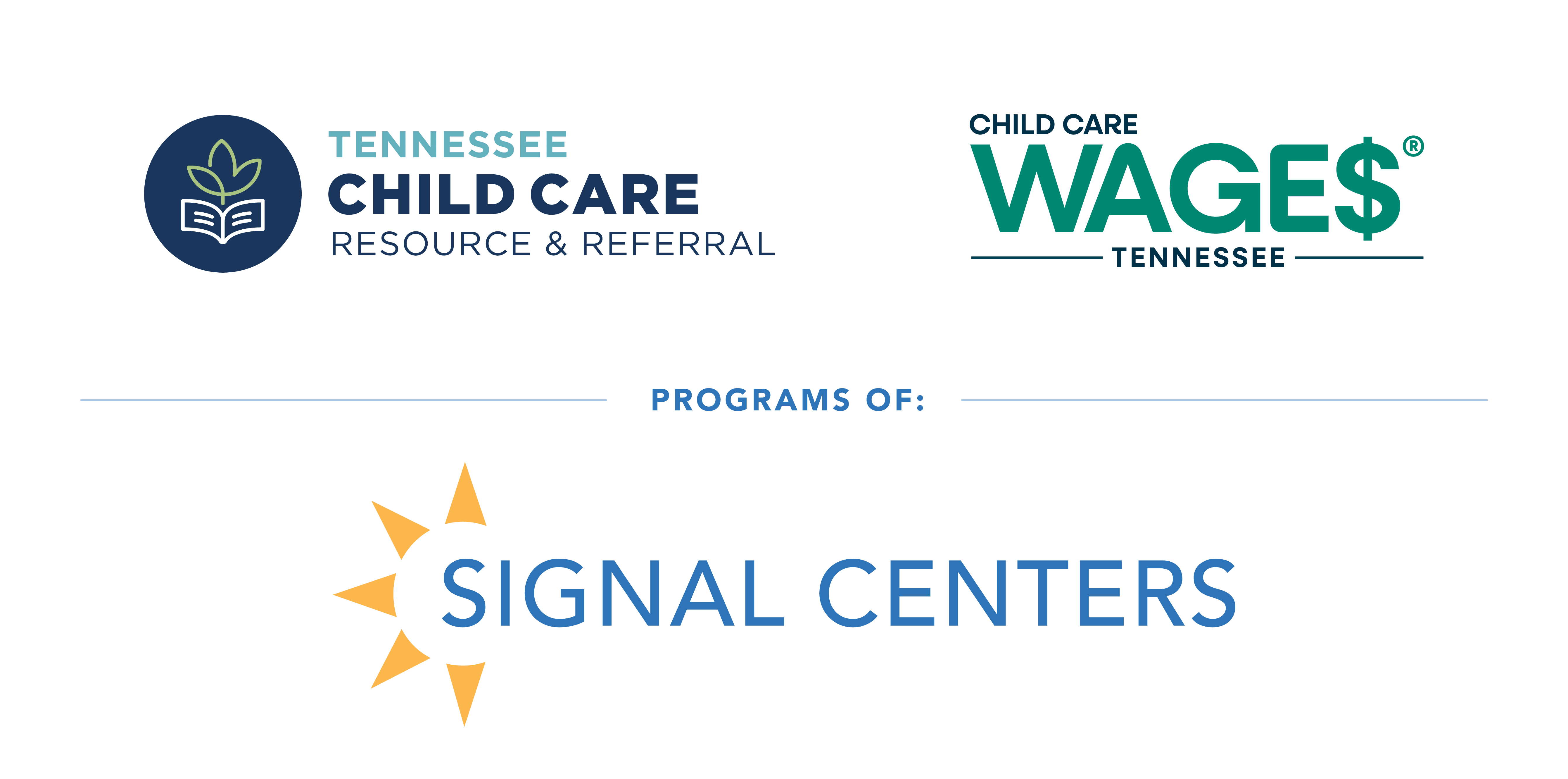 Signal Centers tri-logo