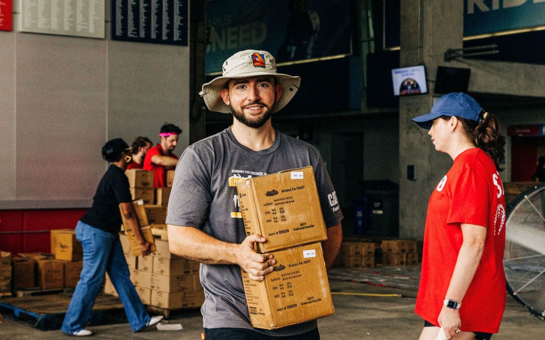 Corporate Team Member Reveals Why He Volunteers