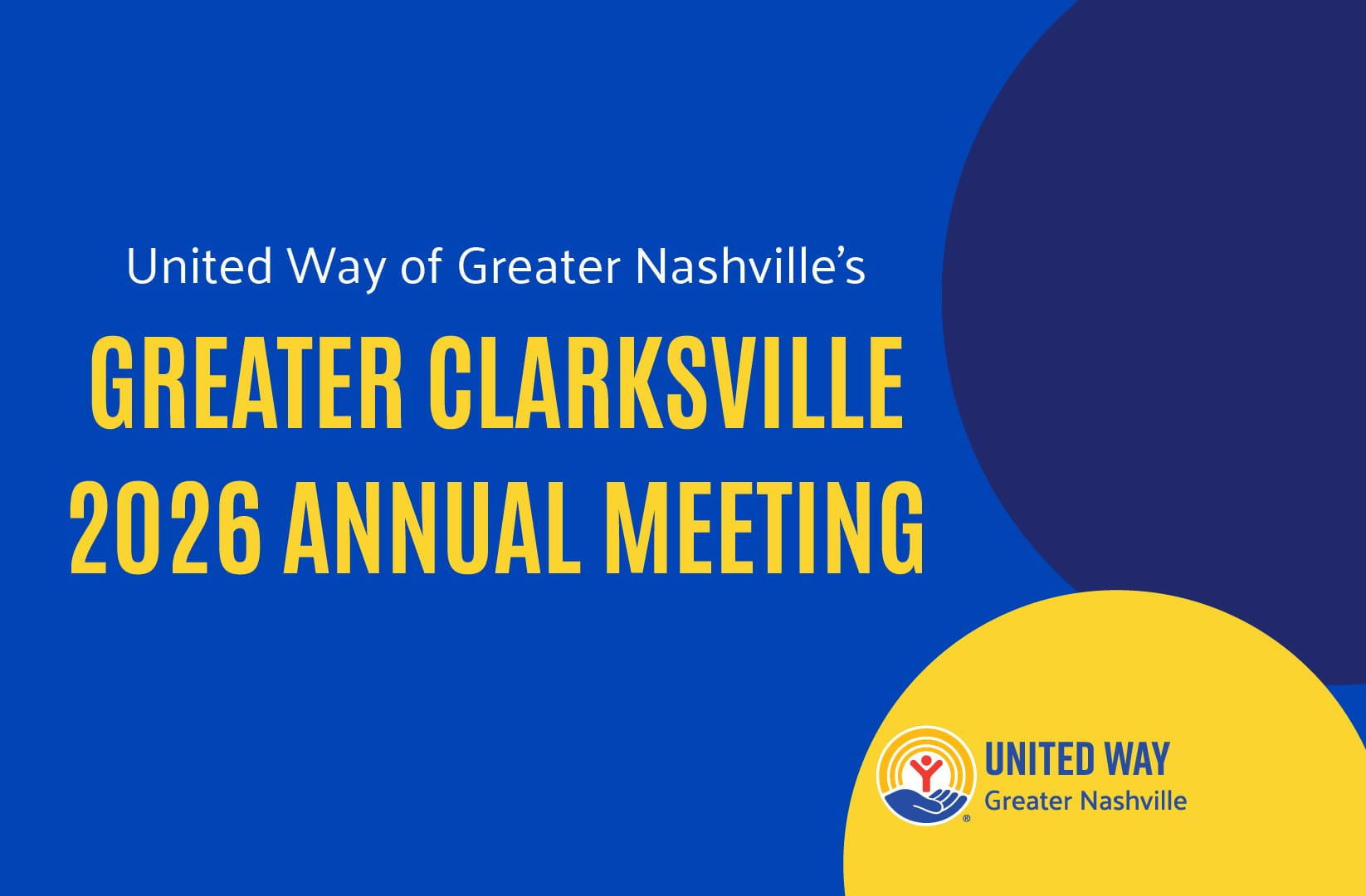 Clarksville annual meeting graphic
