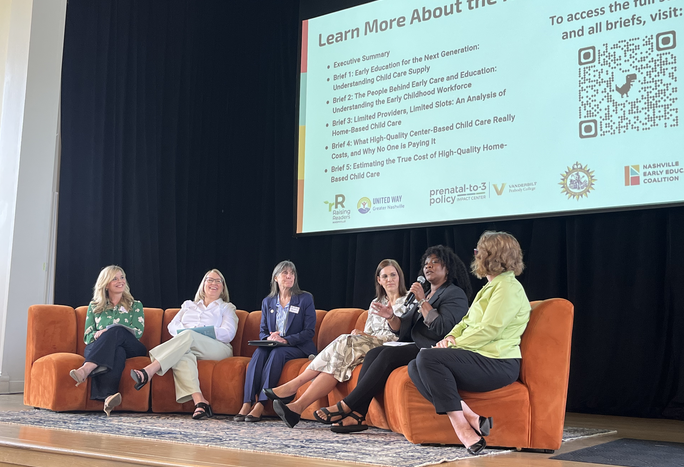 panel at NEEC impact breakfast